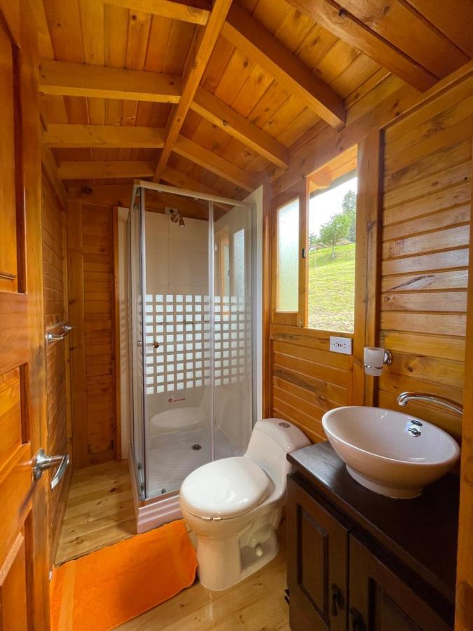 Glamping Y Chalet Aventura Park Villa De Leyva La Periquera Eksteriør bilde