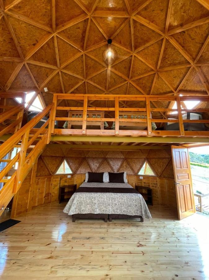 Glamping Y Chalet Aventura Park Villa De Leyva La Periquera Eksteriør bilde