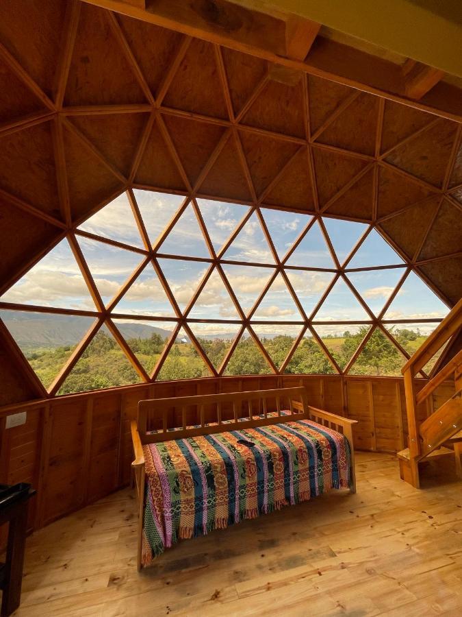 Glamping Y Chalet Aventura Park Villa De Leyva La Periquera Eksteriør bilde