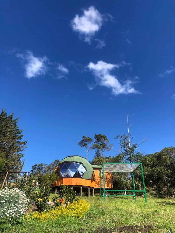 Glamping Y Chalet Aventura Park Villa De Leyva La Periquera Eksteriør bilde