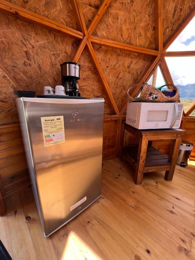 Glamping Y Chalet Aventura Park Villa De Leyva La Periquera Eksteriør bilde