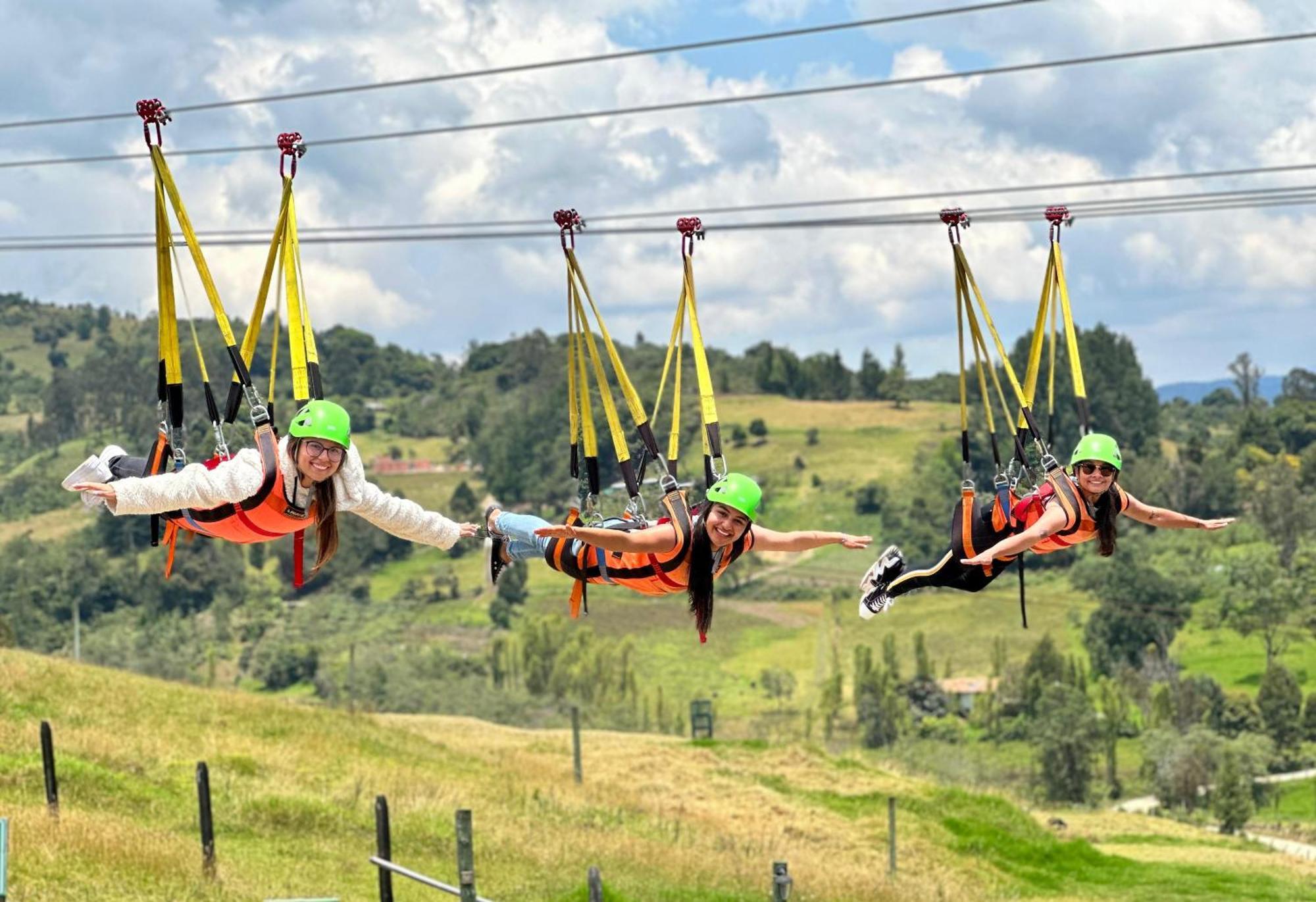 Glamping Y Chalet Aventura Park Villa De Leyva La Periquera Eksteriør bilde